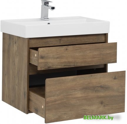 Aquanet Тумба под умывальник Nova Lite 75 00249515 (дуб рустикальный) - фото2