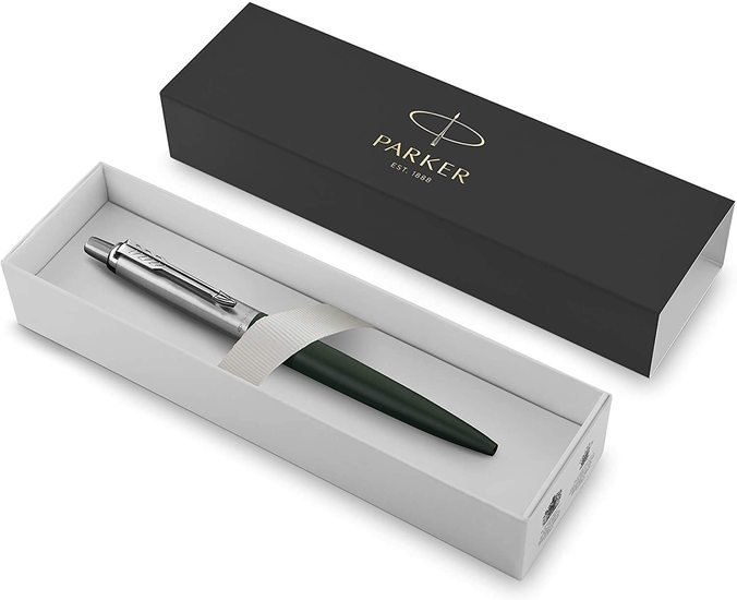Ручка шариковая Parker Jotter XL CT 2068511 (зеленый) - фото2