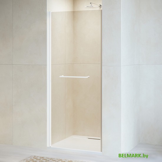 Душевая дверь RGW PA-103 020810308-15 80 (белый/прозрачное стекло) - фото