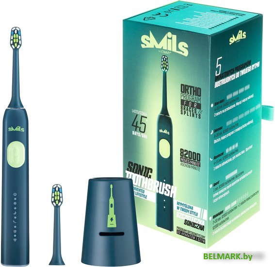 Электрическая зубная щетка Vitammy SMILS (глубокая вода) - фото