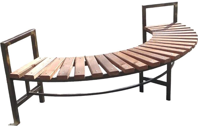 Скамейка Saniji Полукруглая С72 1700x450x900 - фото