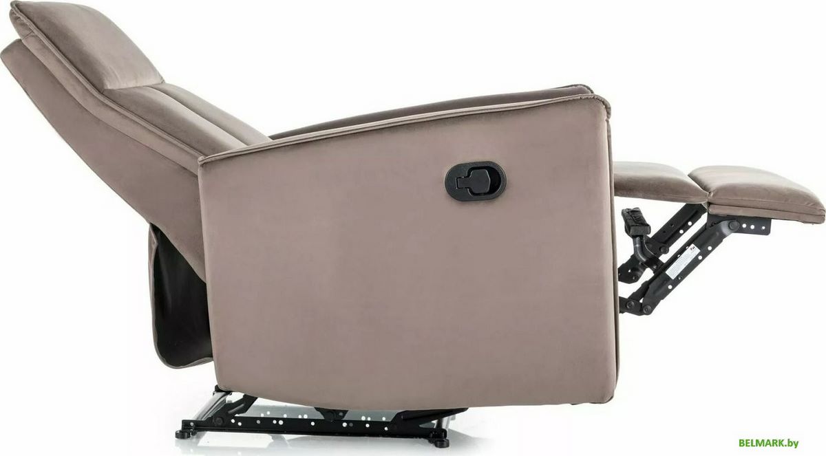 Кресло-кровать Signal Nikos Velvet (капучино) - фото2