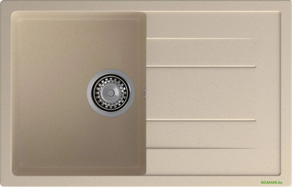 Кухонная мойка GranFest Quadro 780L кашемир - фото