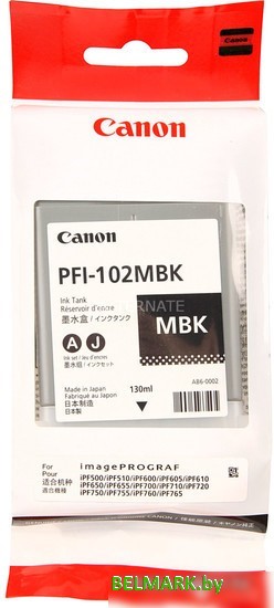 Картридж Canon PFI-102MBK (0894B001AA) - фото2