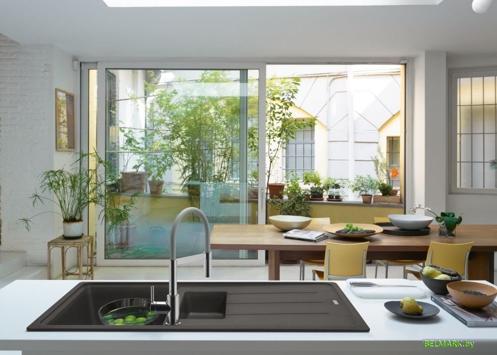 Кухонная мойка Franke Basis BFG 651-97 114.0716.320 (серый сланец) - фото2