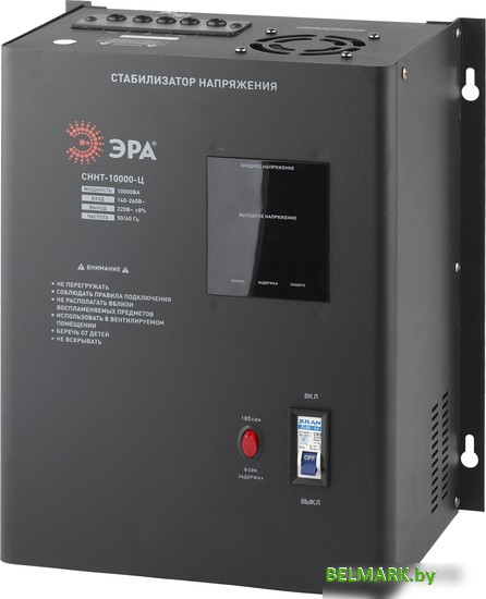 Стабилизатор напряжения ЭРА СННТ-10000-Ц Б0020172 - фото