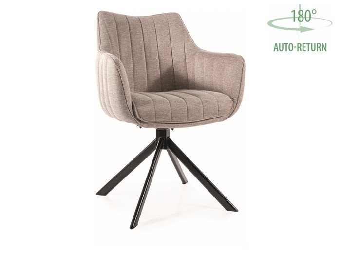 Стул Signal Azalia Brego 31 (бежевый/черный) - фото