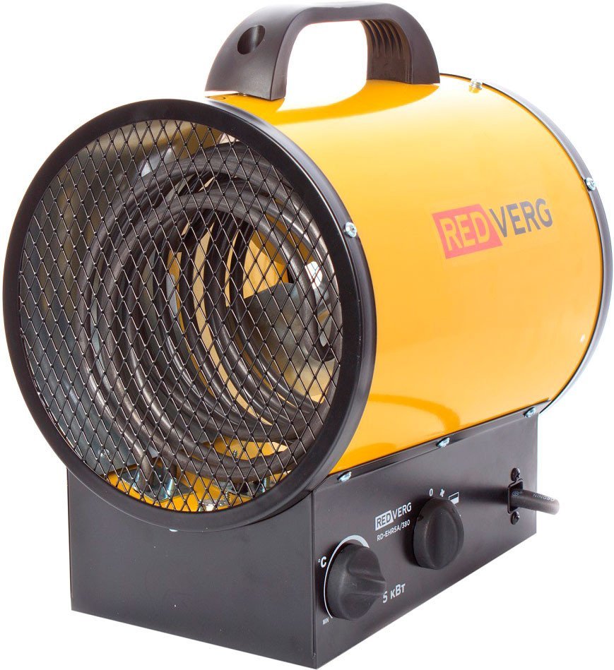 Электрическая тепловая пушка RedVerg RD-EHR5A/380 - фото