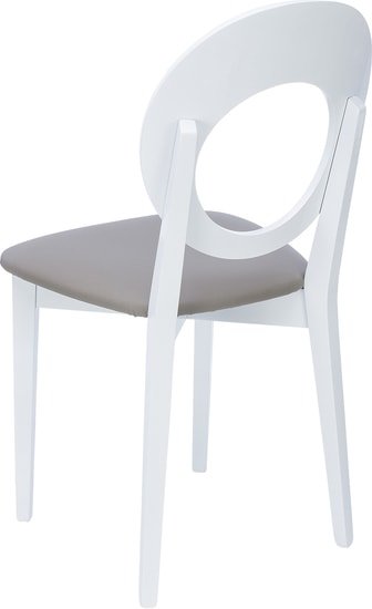 Стул Leset Хьюстон (белый лак/КЗ 526) - фото2