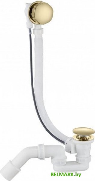 Слив-перелив Grocenberg GB240 (золото глянец) - фото