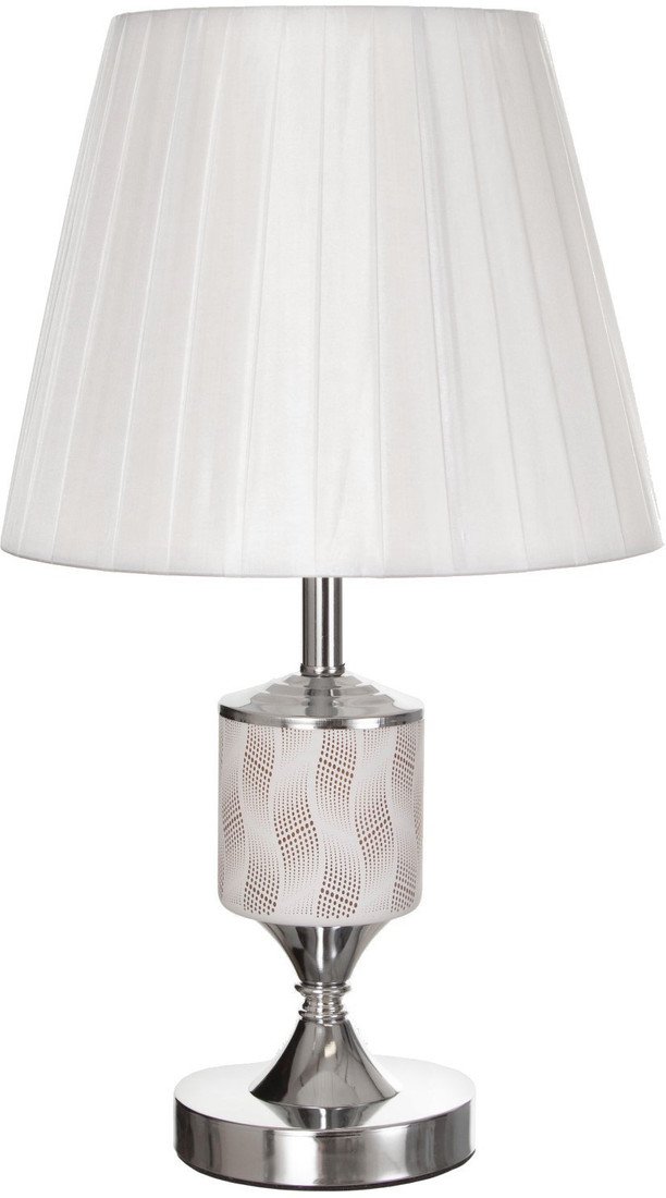 Торшер Risalux Севилья 7985221 (белый/хромовый) - фото