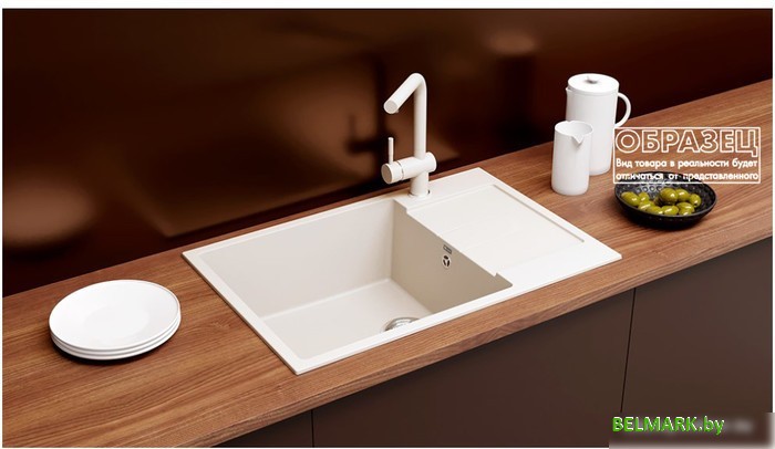 Кухонная мойка Ulgran U-602 (328 бежевый) - фото2