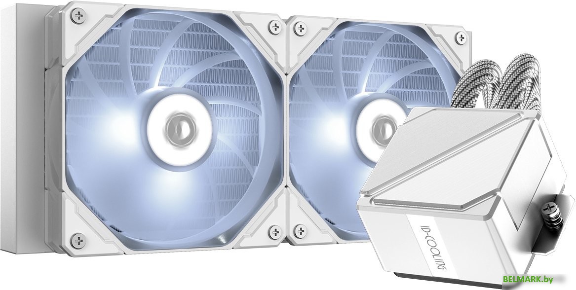 Система жидкостного охлаждения для процессора ID-Cooling DashFlow 240 Basic White - фото