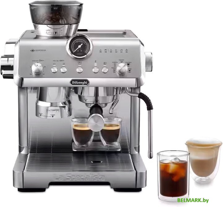 Рожковая кофеварка DeLonghi La Specialista Opera EC9555.M - фото