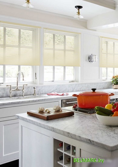 Жалюзи горизонтальные Эскар 160x160 5009160160 (бежевый) - фото2