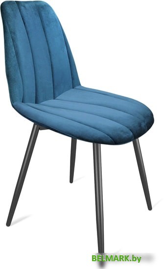 Стул Sheffilton SHT-ST29-С1/S95-1 (морская глубина/черный муар) - фото
