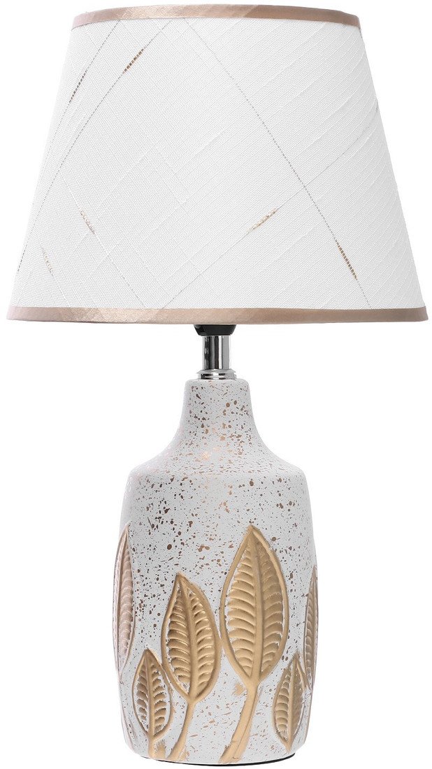 Торшер Risalux Онерия 10229367 (белый/золото) - фото