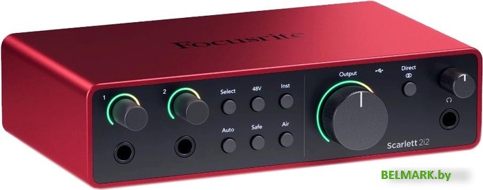 Аудиоинтерфейс Focusrite Scarlett 2i2 (4-е поколение) - фото