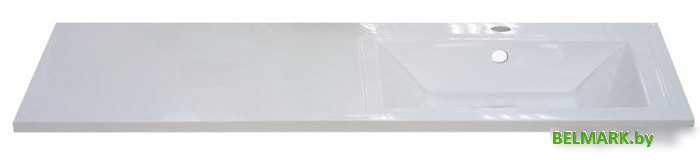 Мебель для ванных комнат Misty Тумба с умывальником Фостер 55 Э-Фос01055-012Я + Гавана 120 D R - фото2