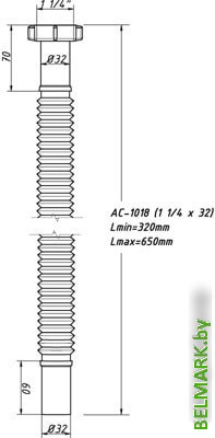 Сифон Орио AC-1018 - фото2