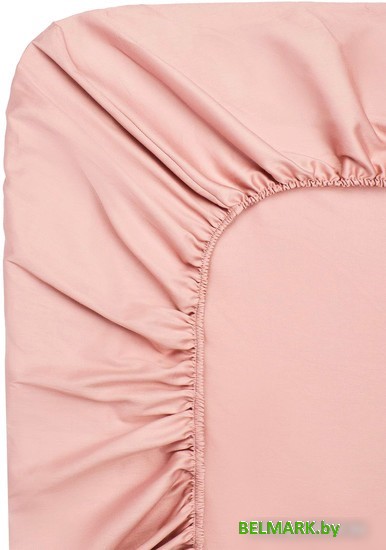 Постельное белье Sofi De MarkO Мармис 160х200х30 ПР-мс-160х200х30ппл (пепельно-розовый) - фото