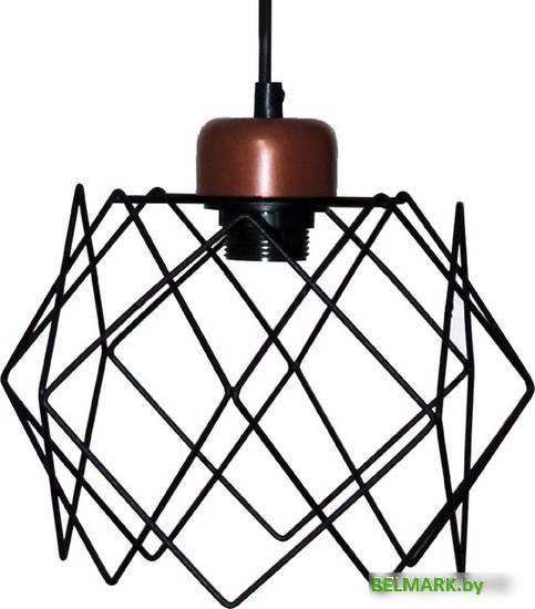 Подвесная люстра Элетех Сигма 231 НСБ 01-3х60-161 Е271005404794 (черный муар/медь) - фото2