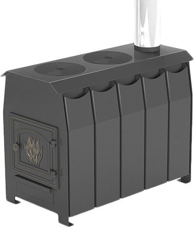 Свободностоящая печь-камин Везувий Комфорт 300 (ДТ-3) - фото