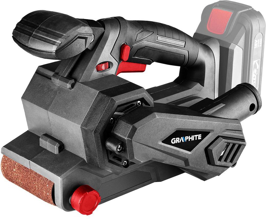 Ленточная шлифмашина GRAPHITE 58GE136 (без АКБ) - фото
