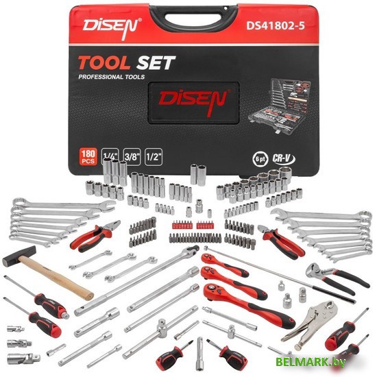 Набор домашнего мастера Disen DS41802-5 (180 предметов) - фото2
