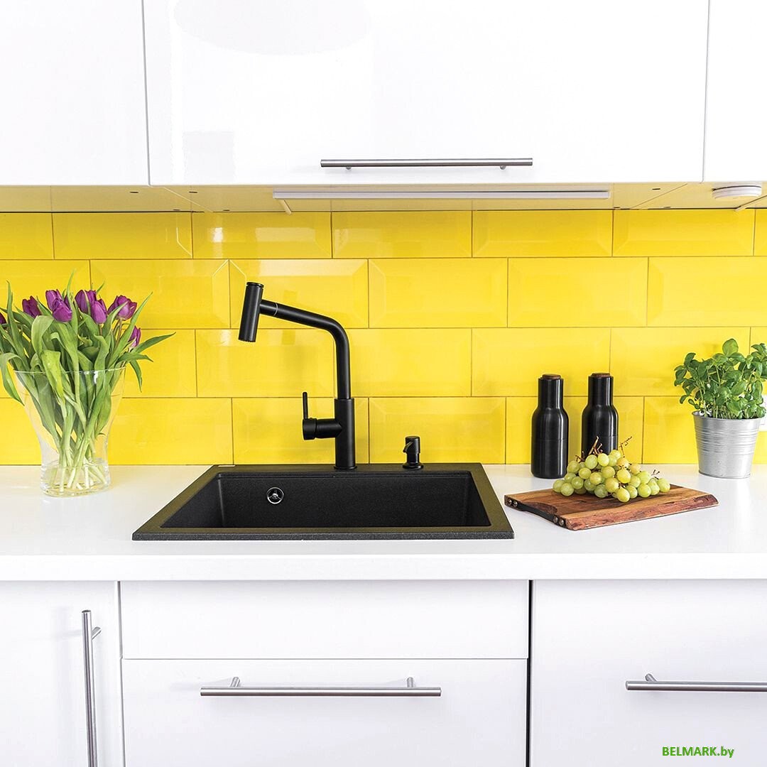 Кухонная мойка Laveo Tau SBT 7106 (черный) - фото2