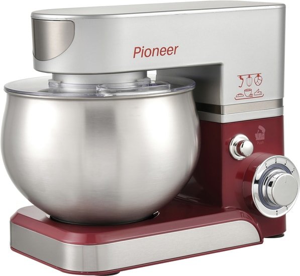 Планетарный миксер Pioneer MX322 Wine Maroon - фото