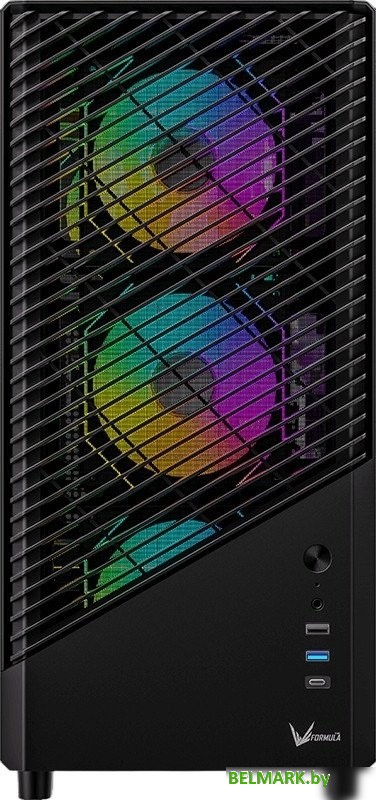 Корпус Formula Mana Geometry (черный) - фото2