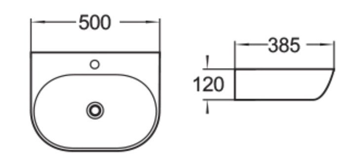 Умывальник SantiLine SL-2005 - фото2