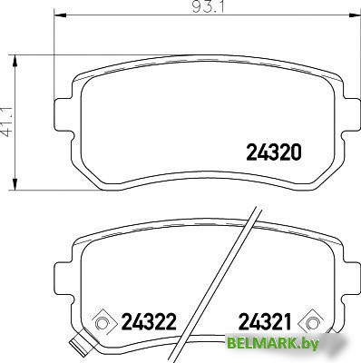 Textar 2432001 - фото