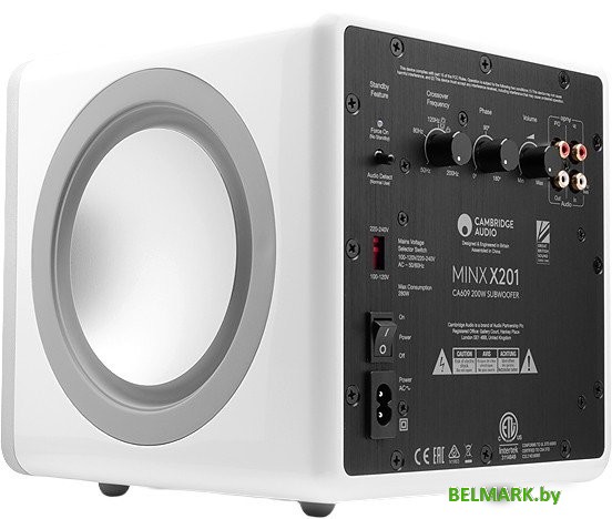 Проводной сабвуфер Cambridge Audio Minx X201 (белый) - фото