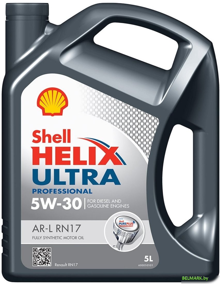 Моторное масло Shell Helix Ultra Professional AR-L RN17 5W-30 5л - фото