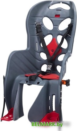 Детское велокресло HTP Fraach P (темно-серый) - фото