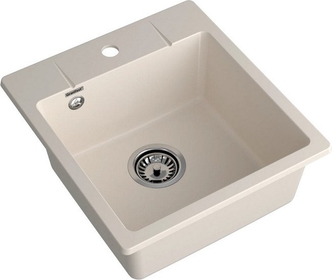Кухонная мойка GranFest Urban GF-UR-245 (белый) - фото2