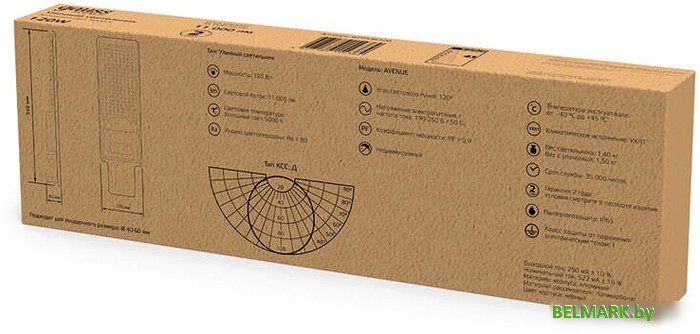 Уличный прожектор Gauss Avenue 629536320 - фото2