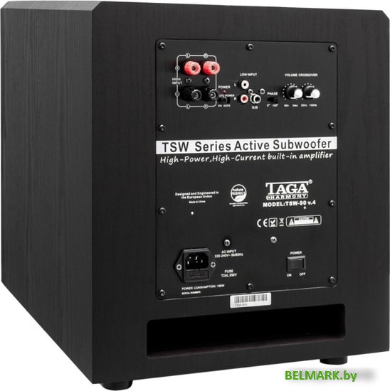 Акустика Taga Harmony TSW-90 V.4 (черный) - фото2