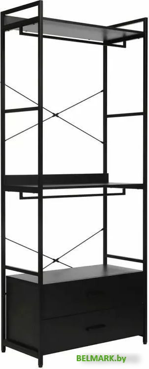 Стеллаж Signal Rin C (черный) - фото