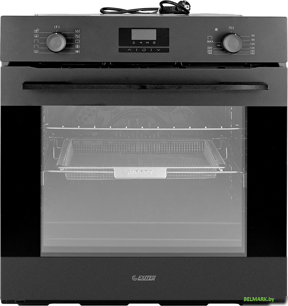 Электрический духовой шкаф Exiteq EXO-112 (черный матовый) - фото2