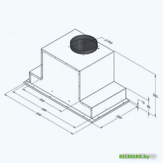 Кухонная вытяжка Akpo Neva Eco 60 WK-4 (нержавеющая сталь) - фото2