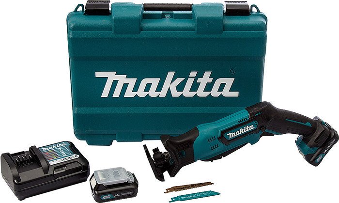Сабельная пила Makita JR103DWAE (с 2-мя АКБ, кейс) - фото2