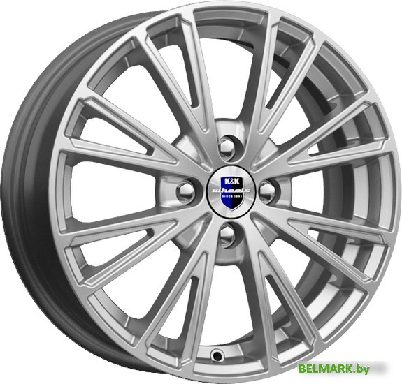 Литые диски K&K Меандр 16x6" 4x114.3мм DIA 67.1мм ET 40мм Дарк платинум - фото