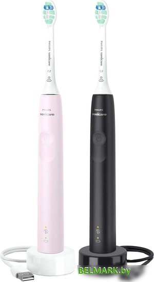 Комплект зубных щеток Philips Sonicare 3100 series HX3675/15 - фото