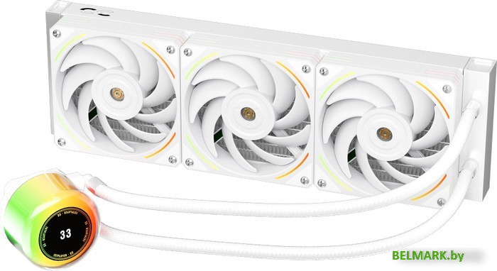 Жидкостное охлаждение для процессора 1stPlayer CC 360 (белый) - фото