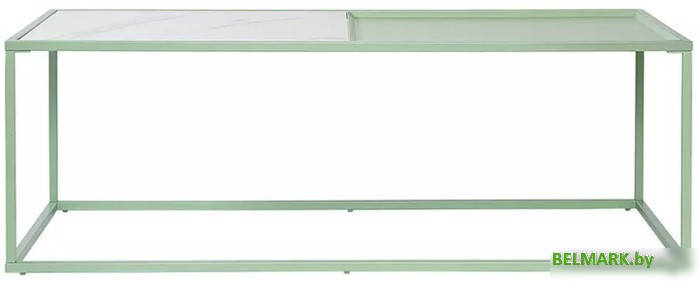 Журнальный столик Bergenson Bjorn Mayen BB0000483 (белый/зеленый) - фото2