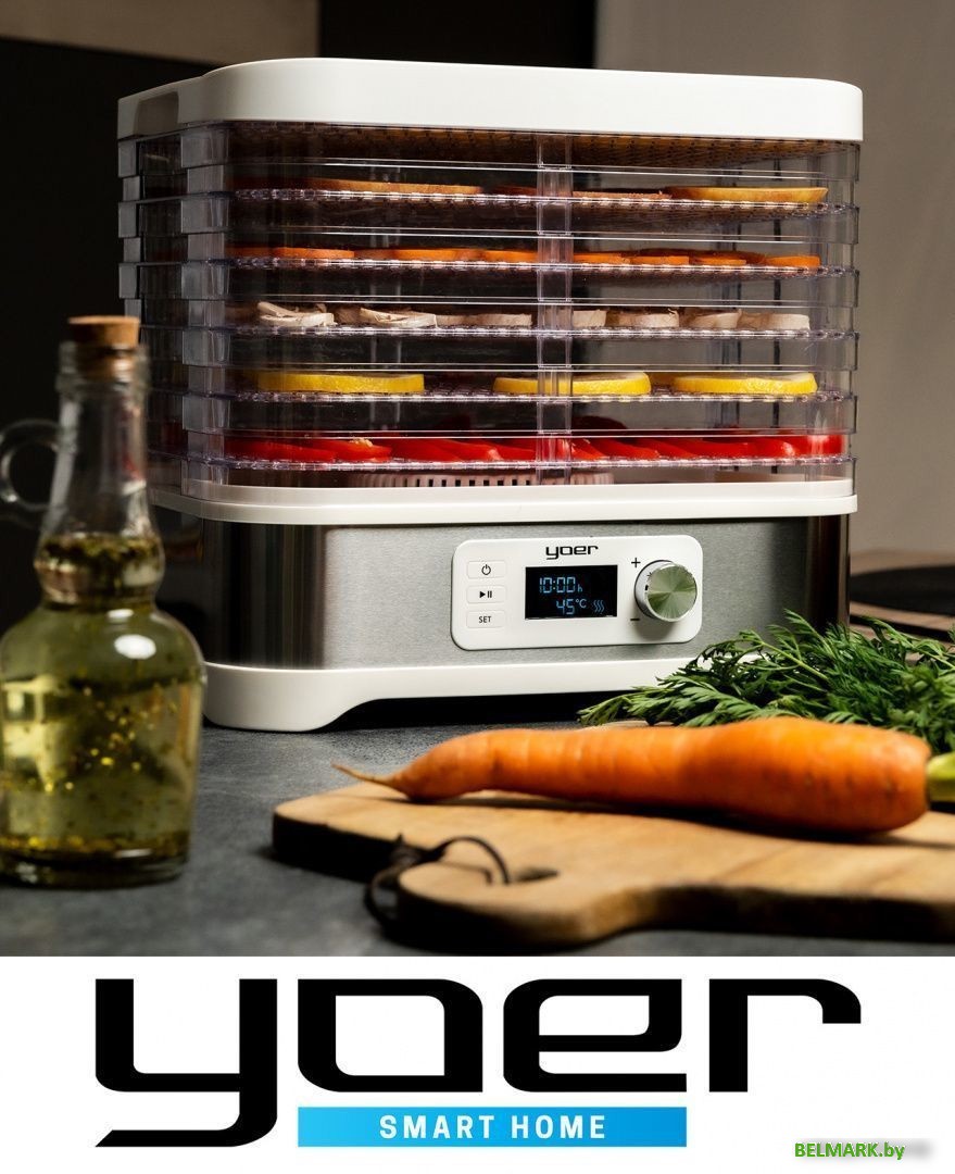 Сушилка для овощей и фруктов Yoer VitaSave FD01W - фото2