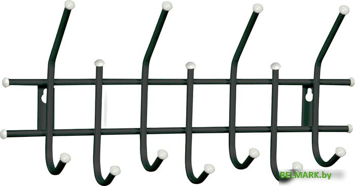 Набор крючков для одежды Sheffilton Стандарт 2/7 165177 (черный/серый) - фото